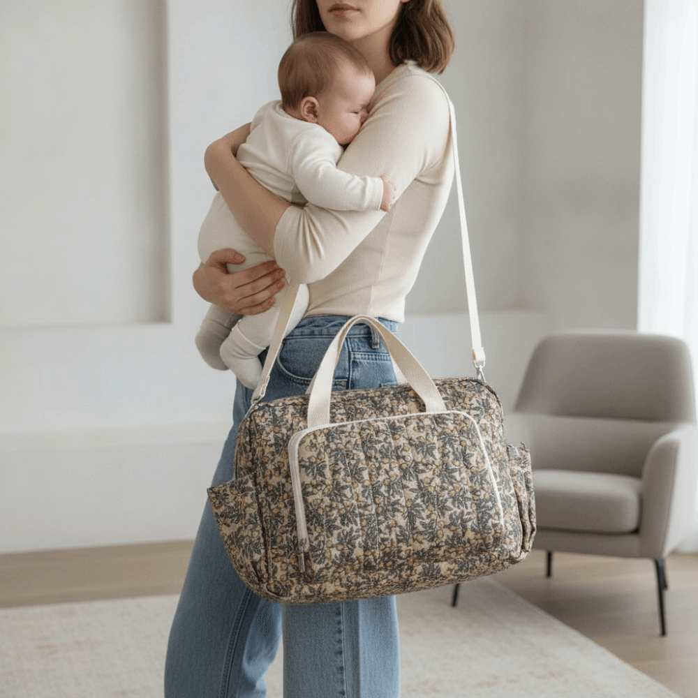 Diaper Bag Backpack - Cartoon-Windel-Organizer, leicht, großes Fassungsvermögen, Umhängetasche für