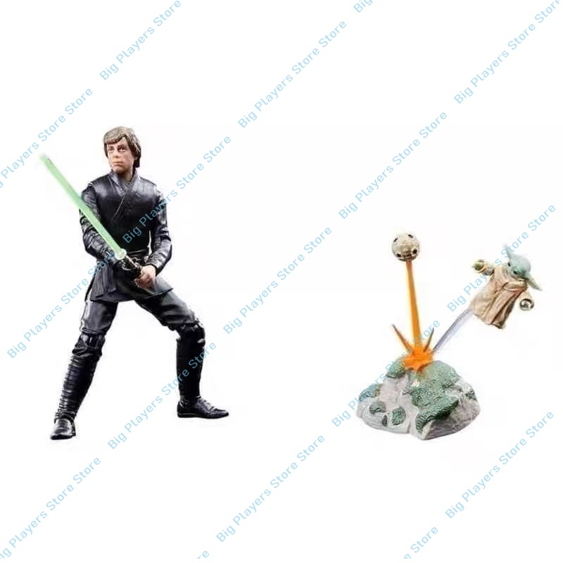 Baby Yoda Products - Hasbro STARWARS Black Label 6-Zoll Luke