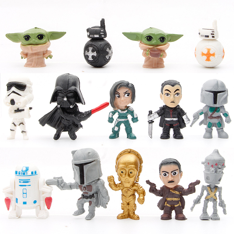 Baby Yoda Products - 14-16 teile/satz Darth Vader Die Manda