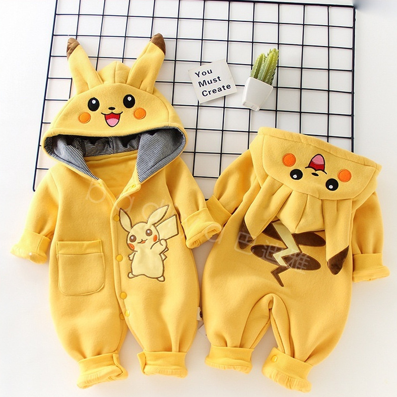 Baby Products For Newborn - Cartoon Pocket Monsters Baby-Pyjama für Neugeborene,