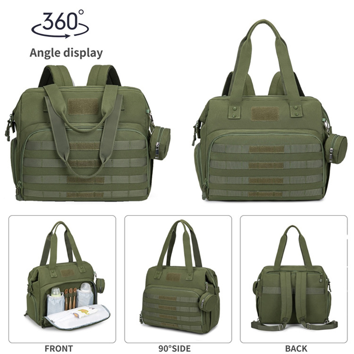 Große Wickeltasche, wasserdich – Diaper Bag Backpack Bewertung und Preis