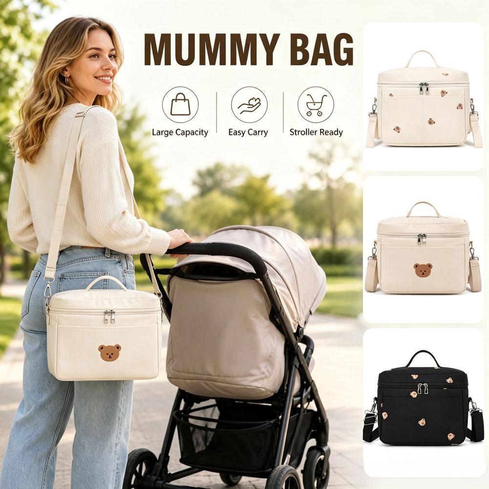 Niedliche Bären-Flaschenkühlta – Diaper Bag Backpack Bewertung und Preis
