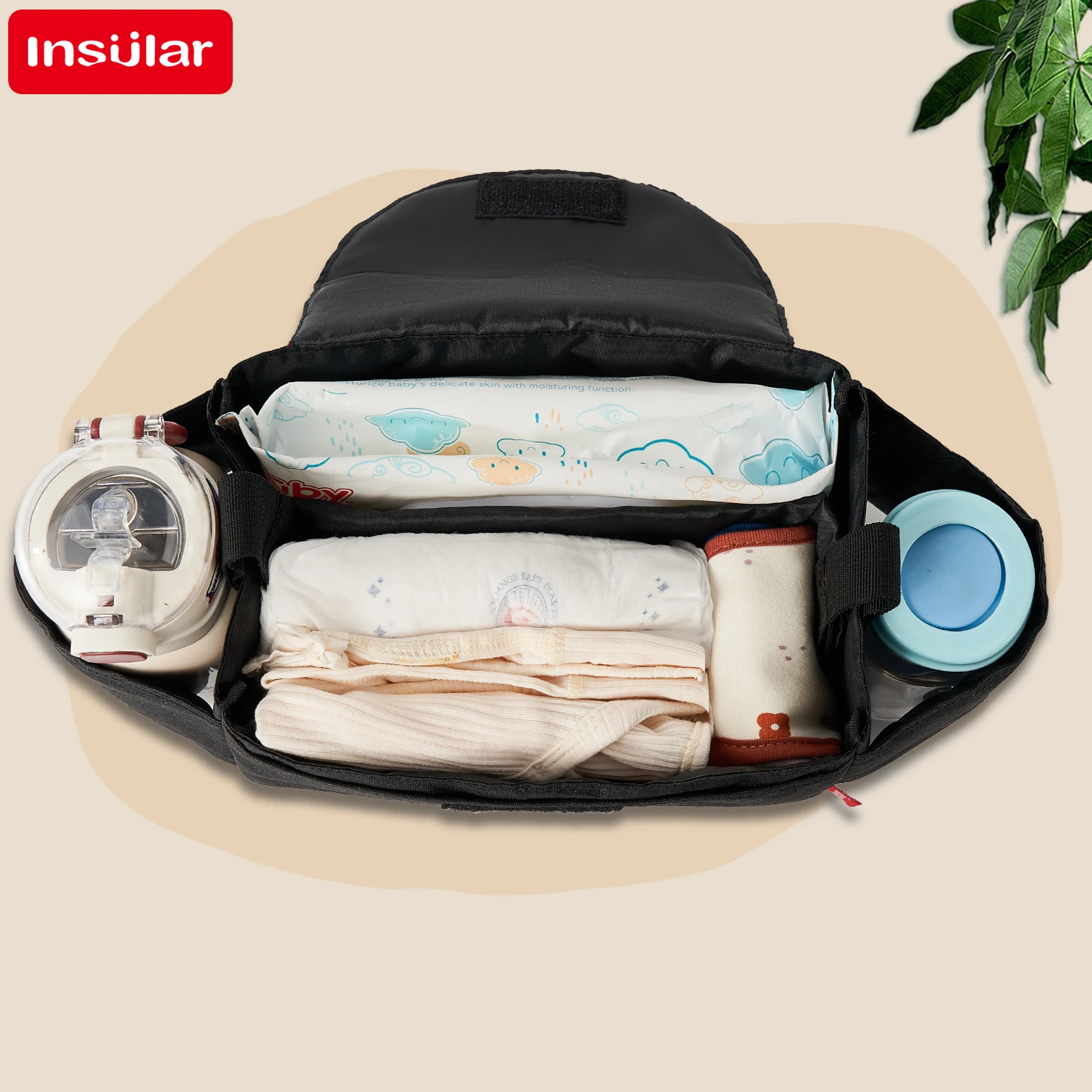 INSULAR Isolierte Wickeltasche – Diaper Bag Backpack Bewertung und Preis