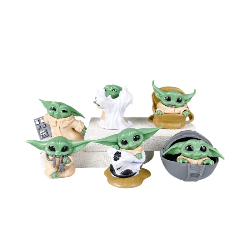 Neues 6-teiliges Set Baby Yoda – Baby Yoda Products Bewertung und Preis